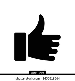 The best of Like icon vector, illustration logo template in trendy style. Suitable for many purposes.
