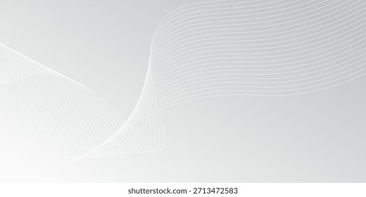 Best line concept and Grey background background with flowing particles. Art