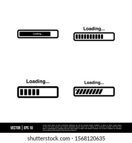 The best Loading icons vector collection, illustration logo template in trendy style. Suitable for many purposes.
