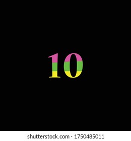 Best Logo Design wallpaper in black & colors. vectors numbers.