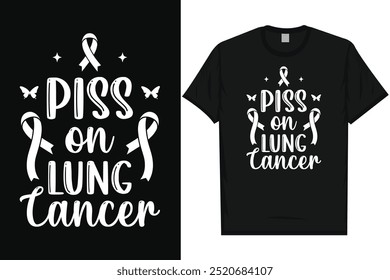 Best lung cancer awareness stronger than lung cancer fighting against lung cancer stronger woman typography tshirt design