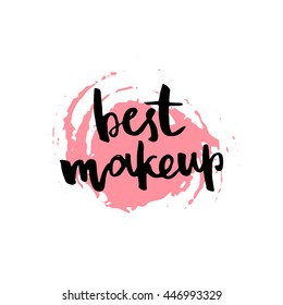 78,398 Makeup text Images, Stock Photos & Vectors | Shutterstock