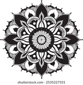 Best Mandala Design vector art illustration 