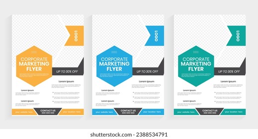 Best marketing a4 print editable flyer design, Corporate business annual document case study design, brand identity minimal type flyer design