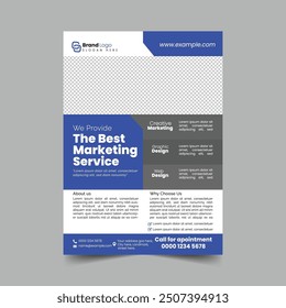 Best Marketing Service Stylish Flyer Design 