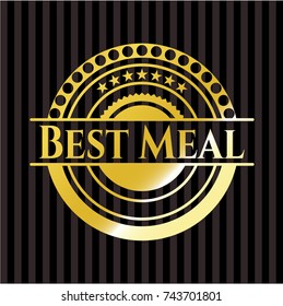 Best Meal golden emblem