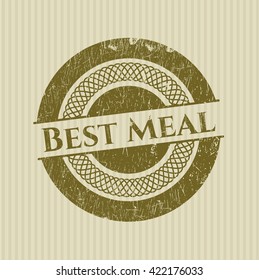 Best Meal rubber grunge seal