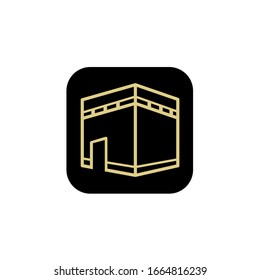 The best mecca ka'bah icon vector illustration.eps10