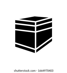 La mejor mecca ka'bah icono ilustración vectorial.eps10