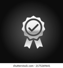 Best Medal Icon For Champion Medal Flat Icon Logo Vector Design