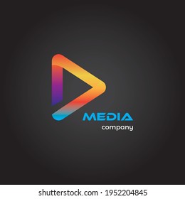 best media logo vector desing