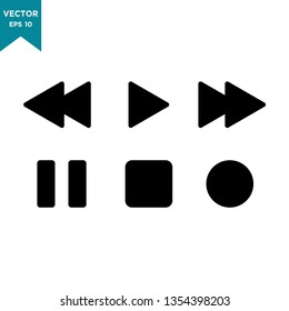 best media player button icon 