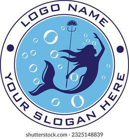 Best Mermaid Logo Ideas. Free Mermaid Logo vector logo