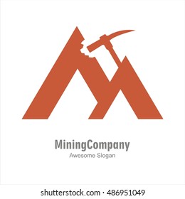 The Best Mining Logo Template.