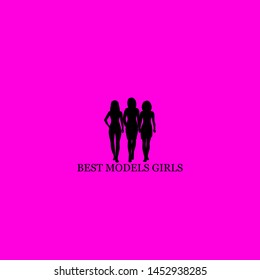 best models girls icon sign signifier vector