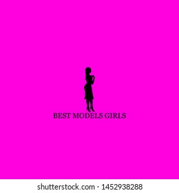 best models girls icon sign signifier vector