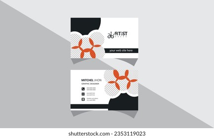 Best Modern Clean Business card Design. new business card template 