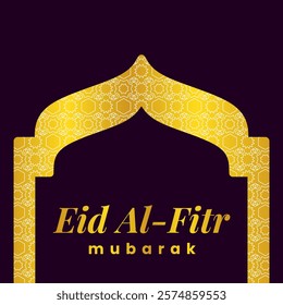 Best Modern Eid al-Fitr Design - Perfect for Greetings and Invitations