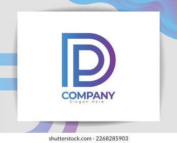 Best Modern Minimal Letter D Logo Branding Template, Premium Unique Design, Business Letter Minimal Logo Template With Premium Vector.