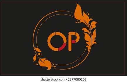 Best modern O P logo in 2024