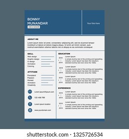 Best modern,professional and clean resume cv 2019