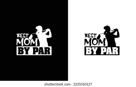 Design des Golf Quote T-Shirts, Typografie