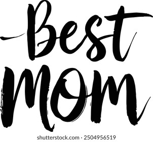 best Mom and Dad silhouette vector art illustration 
