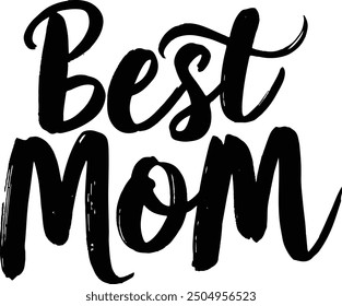 best Mom and Dad silhouette vector art illustration 
