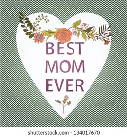Best Mom Ever Card