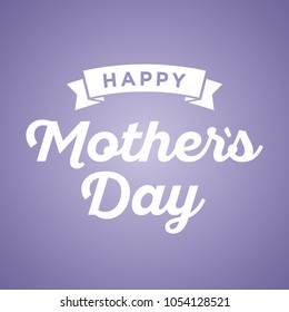 Best Mom Ever, Mother's Day Appreciation, Mother's Day Background, Mom's Holiday, Mom's Love, Happy Mother's Day Text, Mother's Day Greeting Card, Vector Text Background Illustration