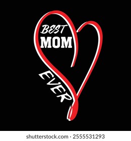 Best Mom Ever Social media post  Happy Mother Day T-Shirt, Mom Life Family, Cut File for Circuit Mother's Day, Blessed Mom,