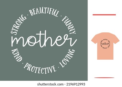 Best mom ever t shirt design