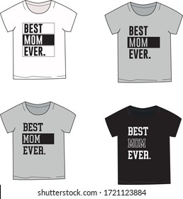 best mom ever toddlers tee