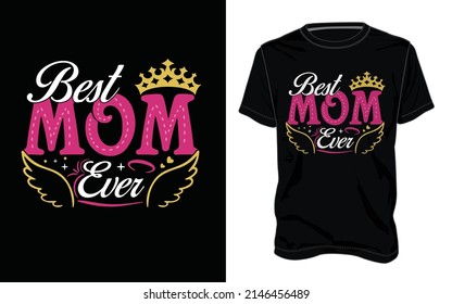 Mejor diseño de camisetas de mamá de todos los tiempos