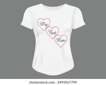 Best Mom Ever T-shirt, Mama Wavy New Mom Gift, Mothers Day T-shirt, Retro Quotes, Retro Mom Shirt, Mom Birthday Gift, Cut File For Cricut And Silhouette