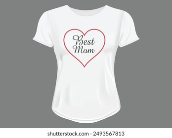 Best Mom Ever T-shirt, Mama Wavy New Mom Gift, Mothers Day T-shirt, Retro Quotes, Retro Mom Shirt, Mom Birthday Gift, Cut File For Cricut And Silhouette