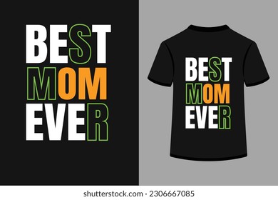 diseño de camisetas de la mejor mamá de todos los tiempos 