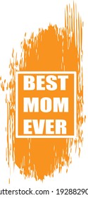 Mejor mamá de todos los tiempos, Typography Vector T-shirt Design
