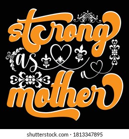 Best Mom Best friend - hand drawn lettering phrase for Mother's Day isolated on the white background. Fun brush ink inscription for photo overlays, greeting card or t-shirt print, poster design