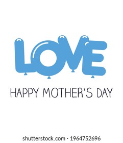 Best mom logo design happy mothers day creative vector image, Happy mothers day vector, I love mom icon, isolated mothers day logo vector image, I love mom logo design, Mother loving hugs little babe.