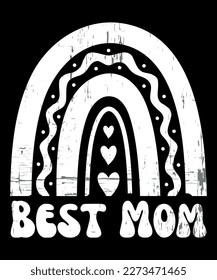 Best Mom, Mother's Day UK, Happy Mother's Day 2023, March 19, Best Mom Day, Shirt Print Template