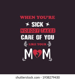 Best mom t-shirt design vector.