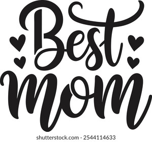 best mom t-shirt design and vector art