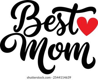 best mom t-shirt design and vector art