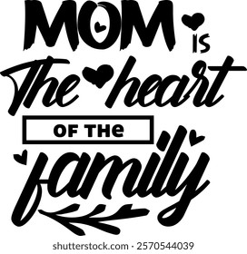 Best mom typography t shirt design