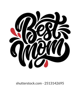 Best mom vector typography design