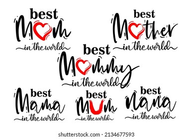 best mom in the world quotes for t shirt design and more 