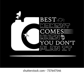 best moment retro motivation illustration design