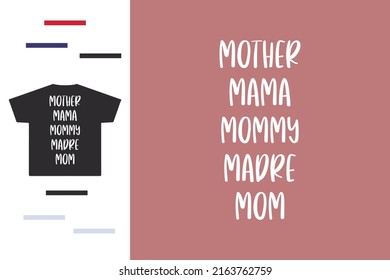 Best mommy ever t shirt design 