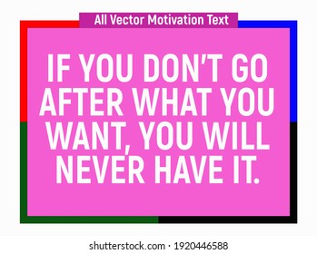 The best motivational lines full vector 